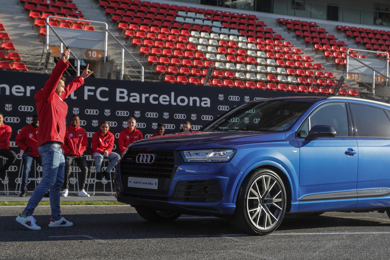 audi q7 jordi alba