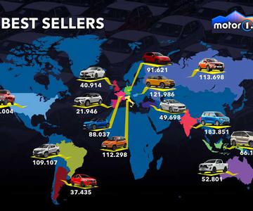 Enseñaremos una lista detallada con los coches más vendidos en algunos países en 2021